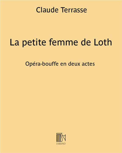 La petite femme de Loth — Claude Terrasse