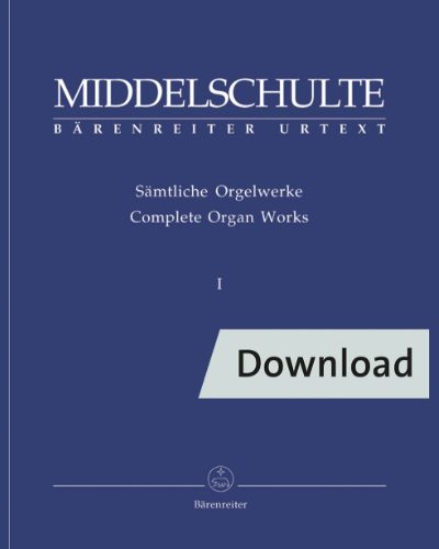 Original Compositions 1 — Wilhelm Middelschulte