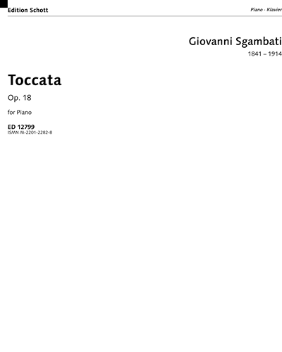 Toccata — Giovanni Sgambati
