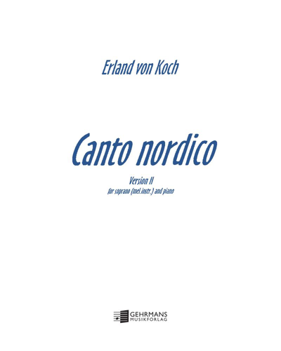 Nordic Song — Erland von Koch