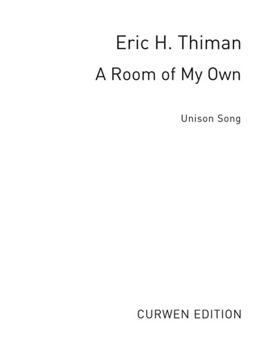 A Room of My Own — Eric Thiman