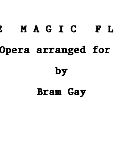 The Magic Flute — 莫扎特