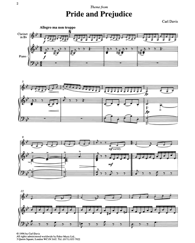 Pride And Prejudice — Carl Davis