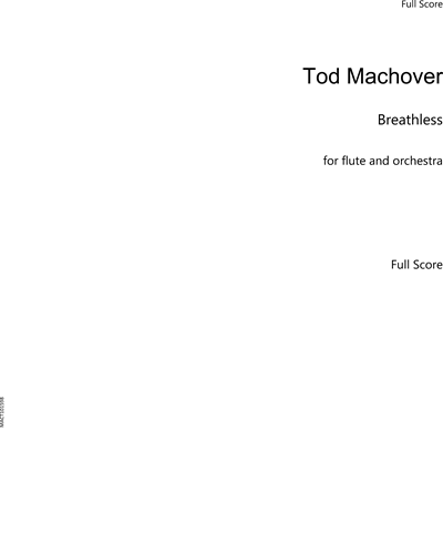 Breathless — Tod Machover