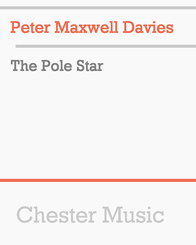 The Pole Star — 马克斯韦尔·戴维斯
