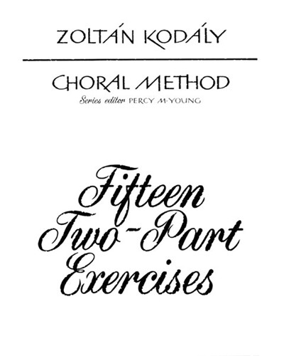 Choral Method, Vol. 4 — 柯达伊