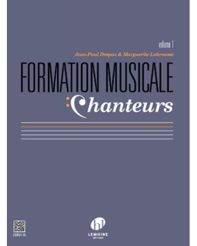 Formation Musicale Chanteurs, Vol. 1 — Jean-Paul Despax