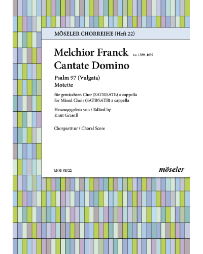 Sing to the Lord a new song — Melchior Franck