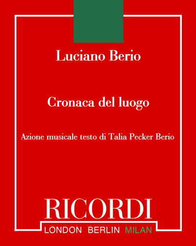 Cronaca del luogo — 贝里奥
