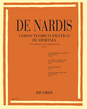 Corso teorico-pratico di armonia Parte 1 — Camillo de Nardis