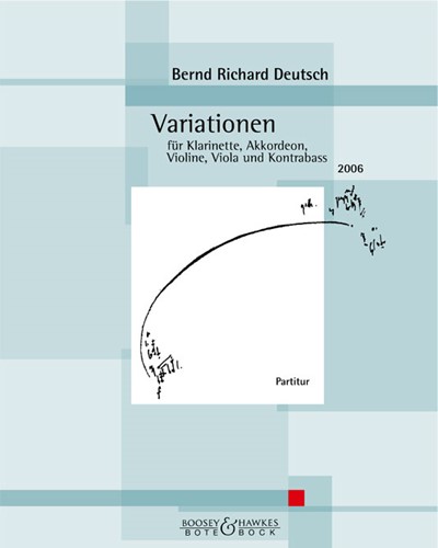 Variationen — Bernd Richard Deutsch