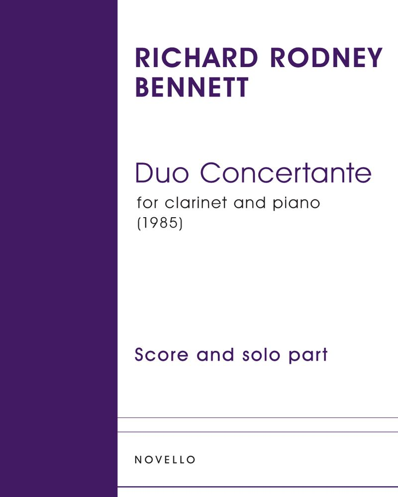 Duo Concertante — 理查德·罗德尼·贝内特