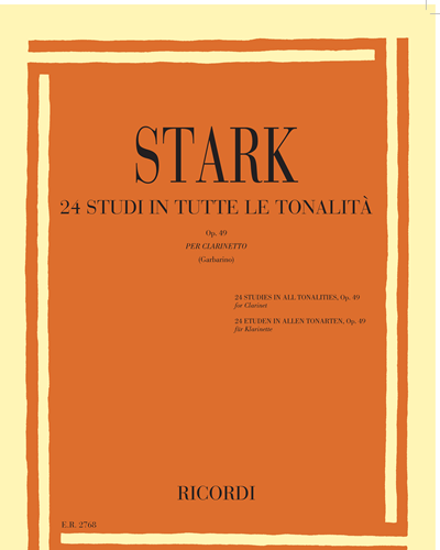 24 Studi in Tutte le Tonalità Op. 49 — Robert Stark