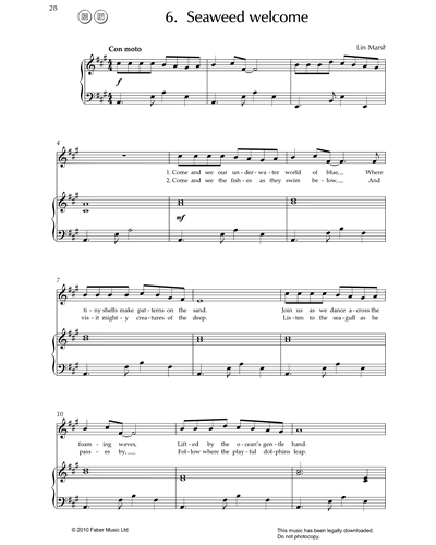 Seaweed Welcome (from 'Penny The Raindrop') — Lin Marsh
