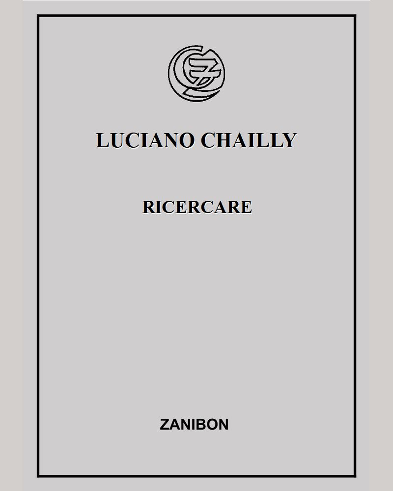 Ricercare — Luciano Chailly