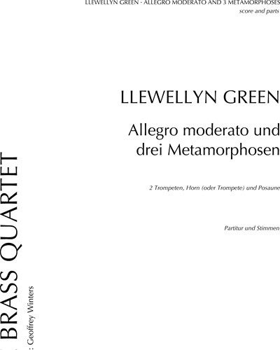 'Allegro Moderato' & 'Three Metamorphoses' — David Llewellyn Green