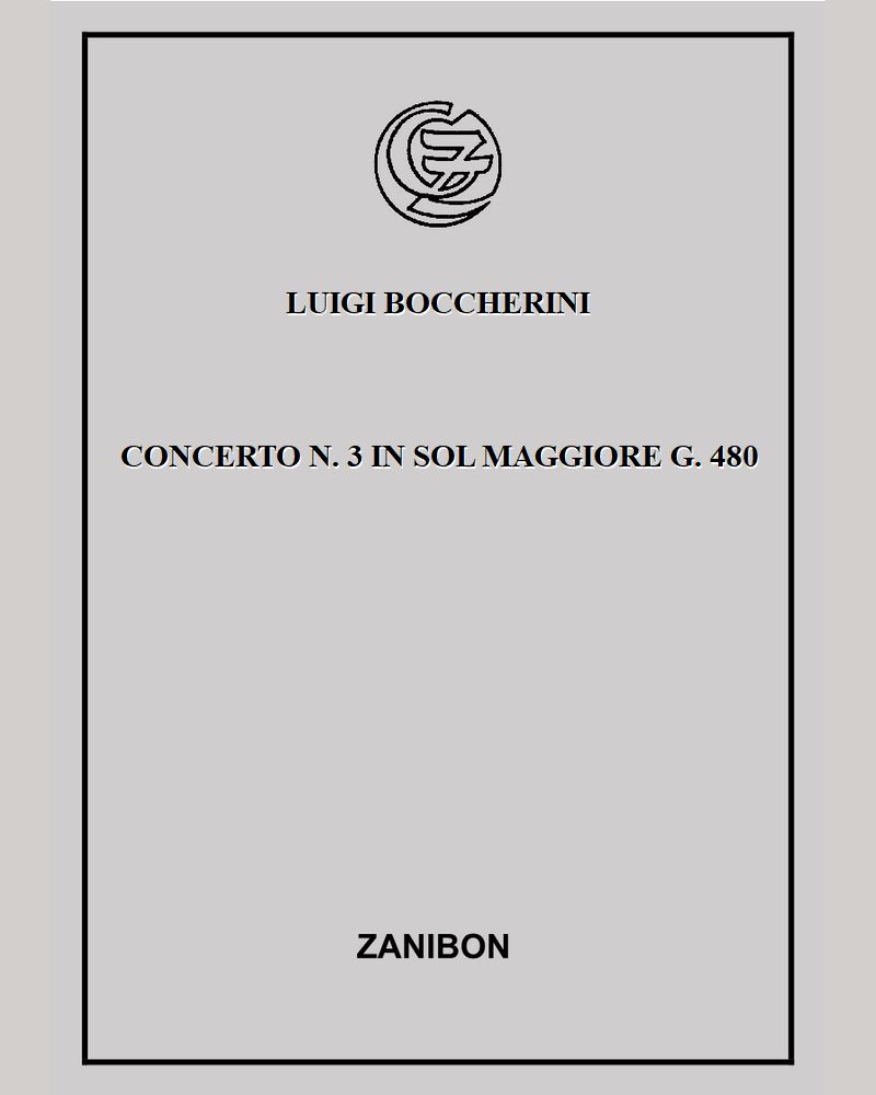 Concerto No. 3 in G major, op. G. 480 — Luigi Boccherini