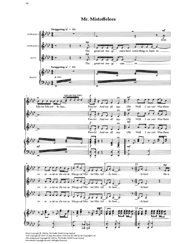 Mr. Mistoffelees (from 'Cats') — T·S·艾略特
