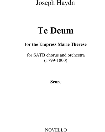 Te Deum, op. 23c:2 — 海顿