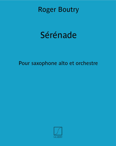 Sérénade — Roger Boutry