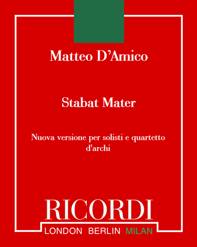 Stabat Mater — Matteo d'Amico