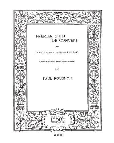 Premier solo de concert — Paul Rougnon