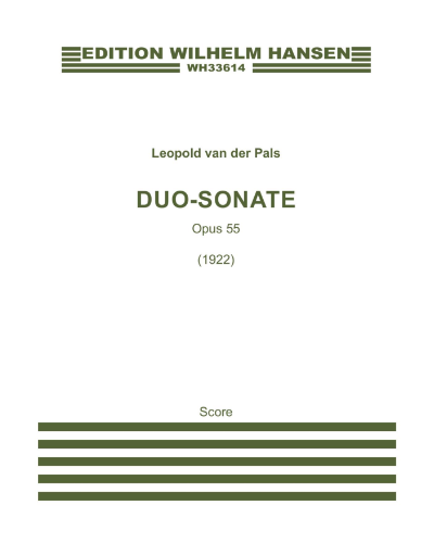 Duo-Sonate, op. 55 — Leopold van der Pals