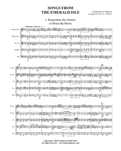 Songs from the Emerald Isle — 合集