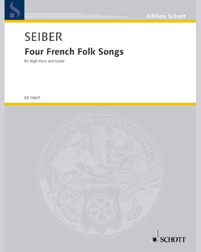 Four French Folk Songs — Mátyás Seiber