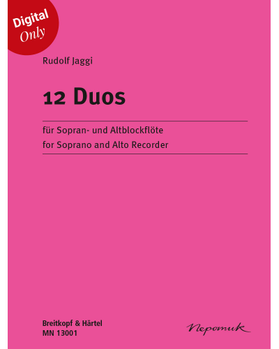 12 Duos — Rudolf Jaggi
