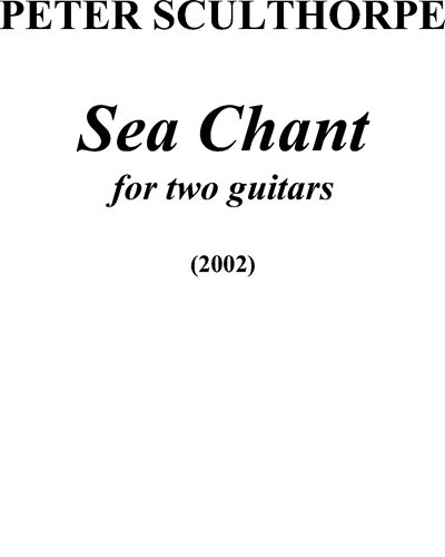 Sea Chant, op. 316 — 彼得·斯克尔索普