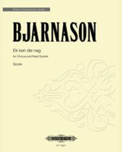 Ek ken die nag — Daníel Bjarnason