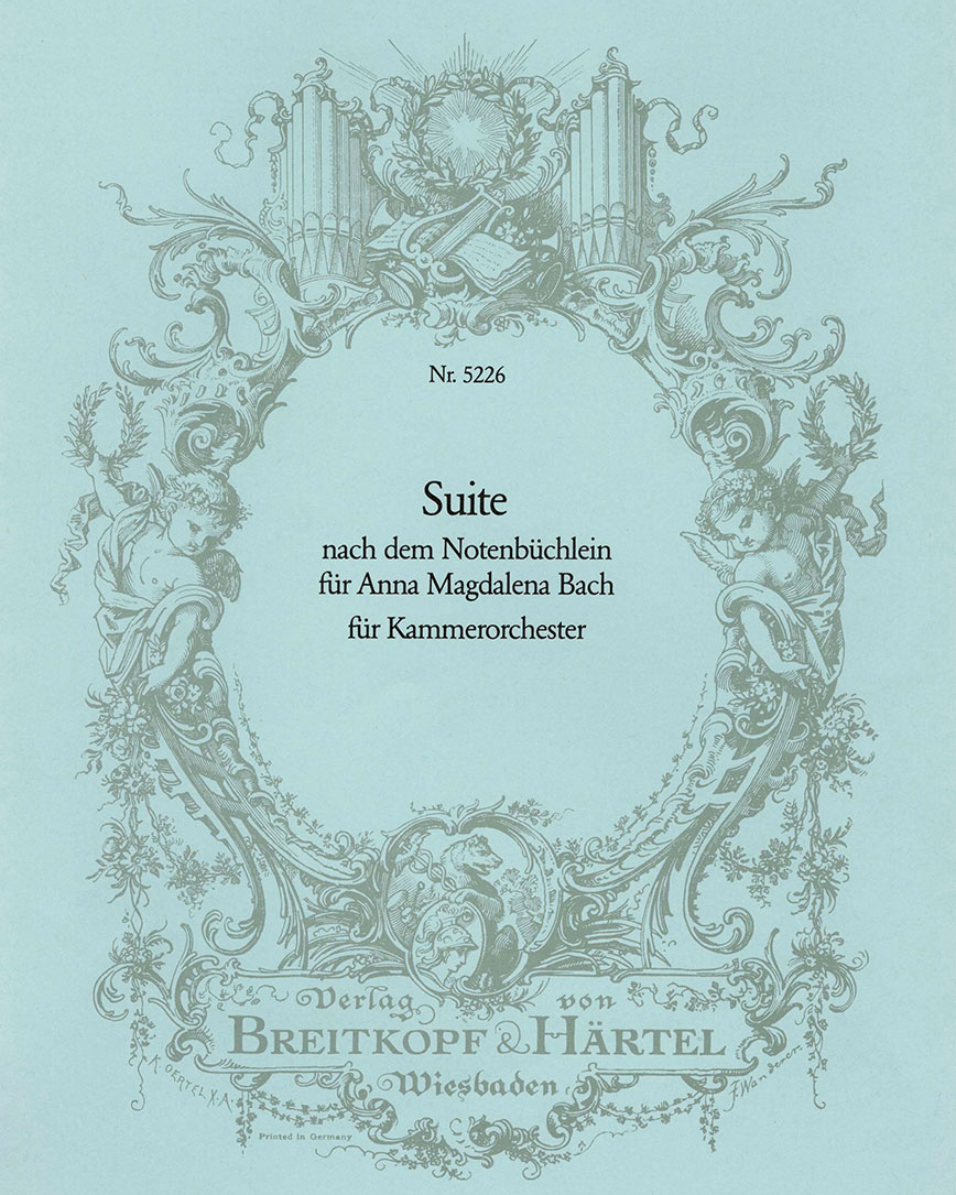 Suite nach dem Notenbüchlein für Anna Magdalena Bach — Johann Sebastian Bach