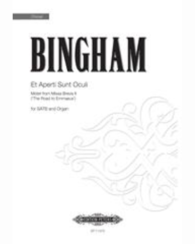 Et Aperti Sunt Oculi (from 'Motet from Missa Brevis II') — Judith Bingham