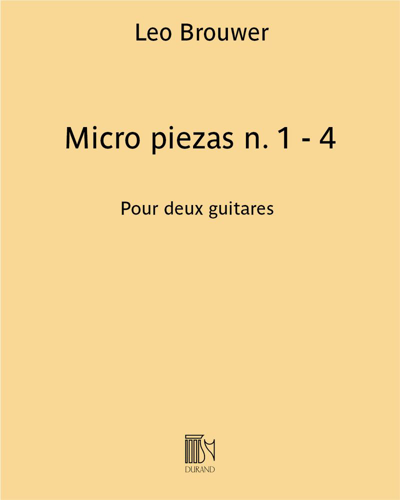 Micro piezas No. 1 - 4 — 莱奥·布劳威尔