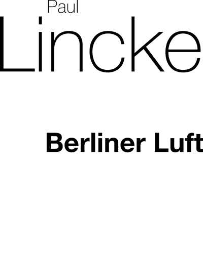 Berliner Luft — 保罗·林克