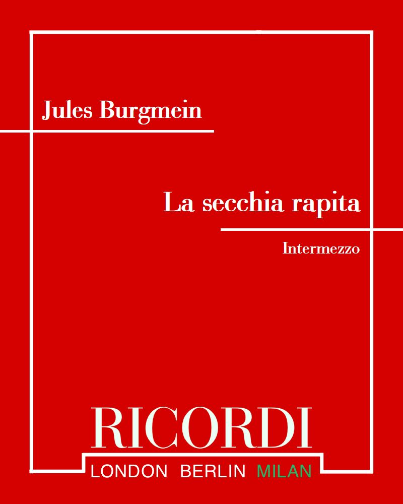 La secchia rapita - Intermezzo — Jules Burgmein