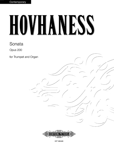 Sonata Op. 200 — 阿兰·霍夫哈奈斯