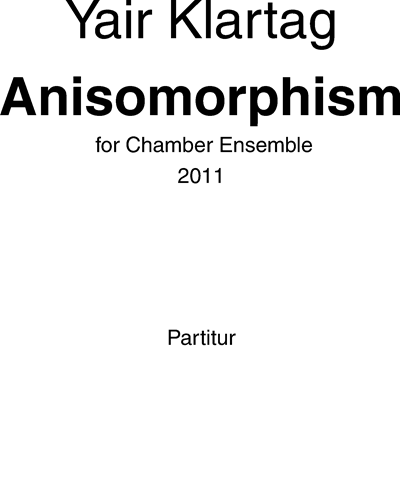 Anisomorphism — Yair Klartag