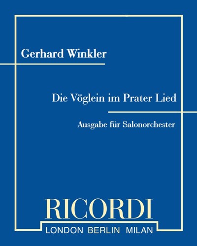 Die Vöglein im Prater Lied — Gerhard Winkler
