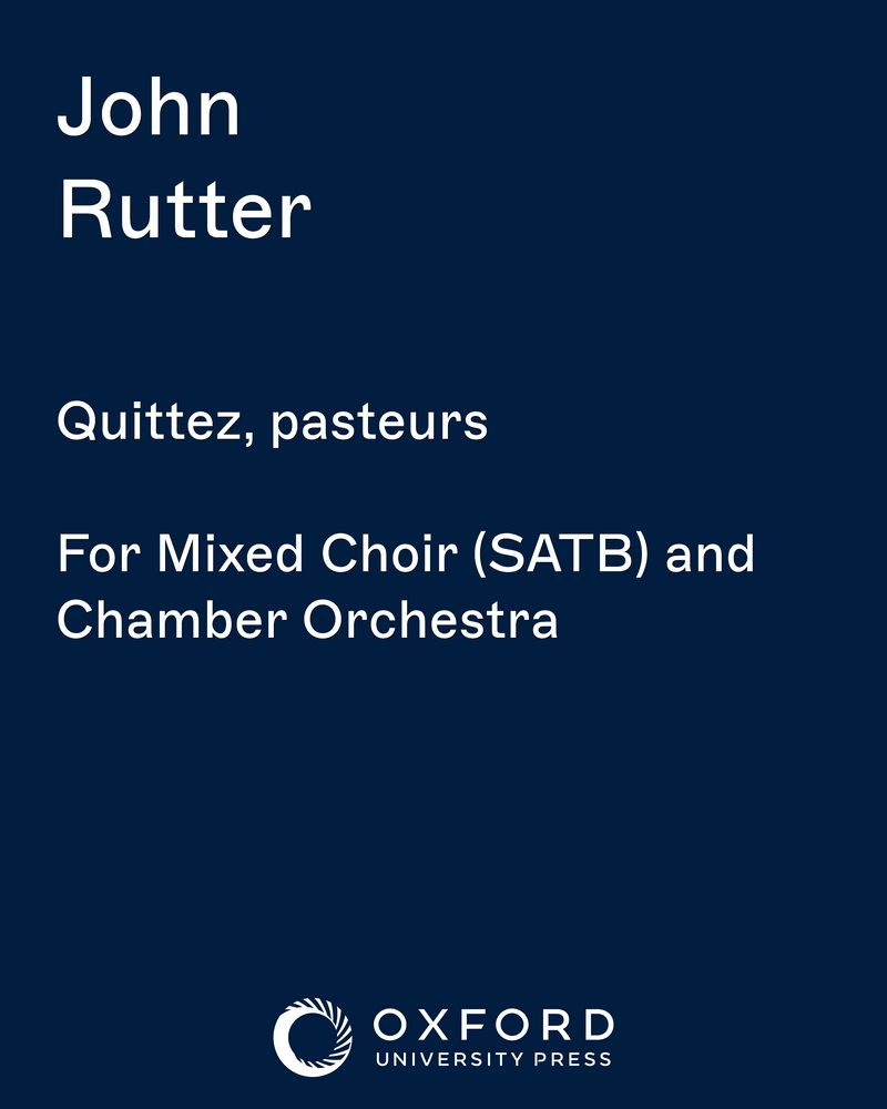Quittez, pasteurs — 约翰·拉特