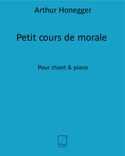 Petit cours de morale (Extract from 'Suzanne et le Pacifique') — 奥涅格