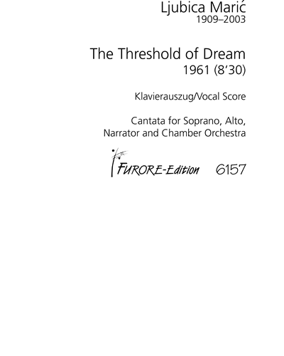 The Threshold of Dream — Ljubica Maric