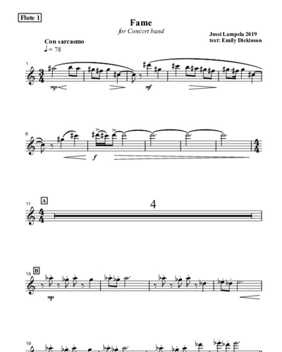 Fame — Jussi Lampela