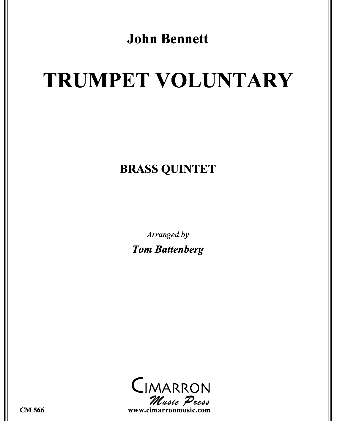 Trumpet Voluntary — John Bennet