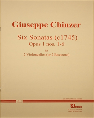 Six Sonatas, op. 1 — Giuseppe Chinzer