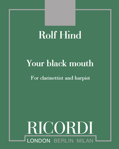 Your black mouth — Rolf Hind