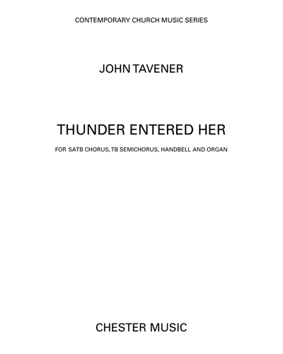 Thunder Entered Her — 约翰·塔文纳