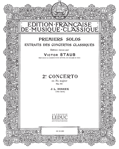 Solo No. 1 (from Concerto No. 2 in F major, op. 14) — 杜舍克