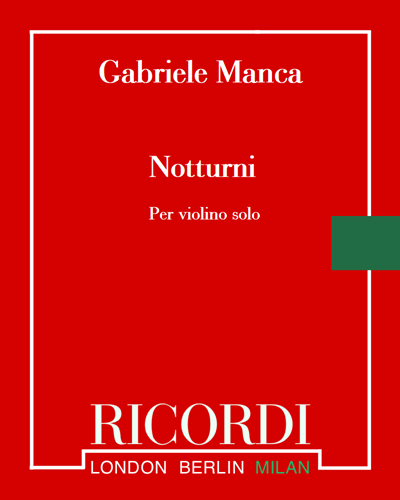 Notturni — Gabriele Manca